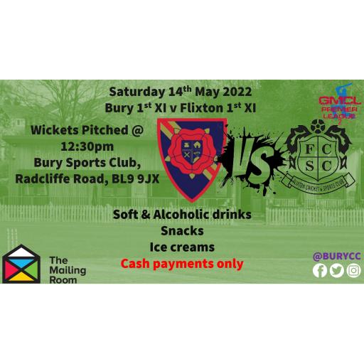 Two-time GMCL champions are the opposition at Radcliffe Road this Saturday