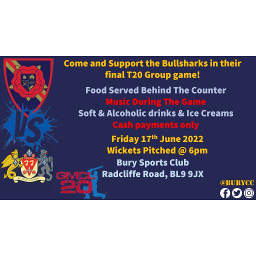 Come and Support the Bullsharks This Friday!