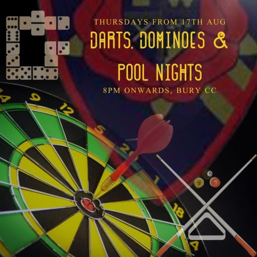 Darts, Dominoes & Pool Nights